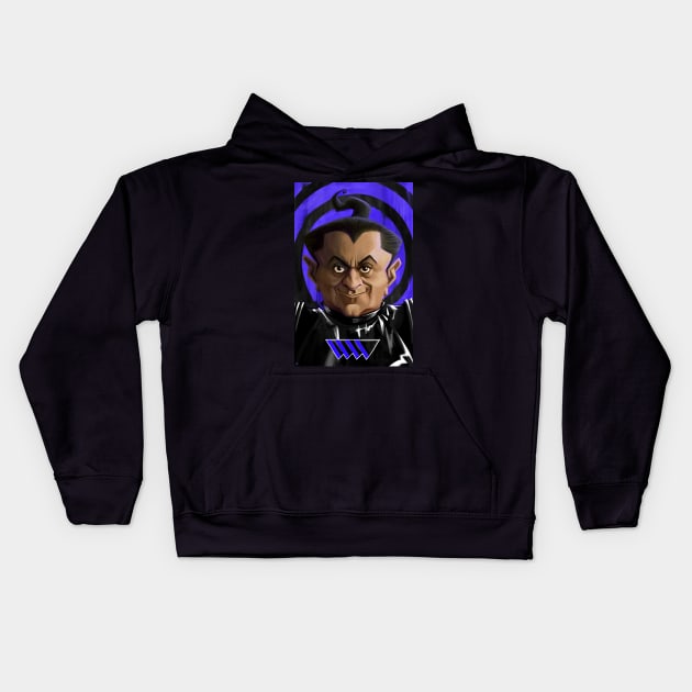 Oompa Loompa Black Kids Hoodie by metmangindaan